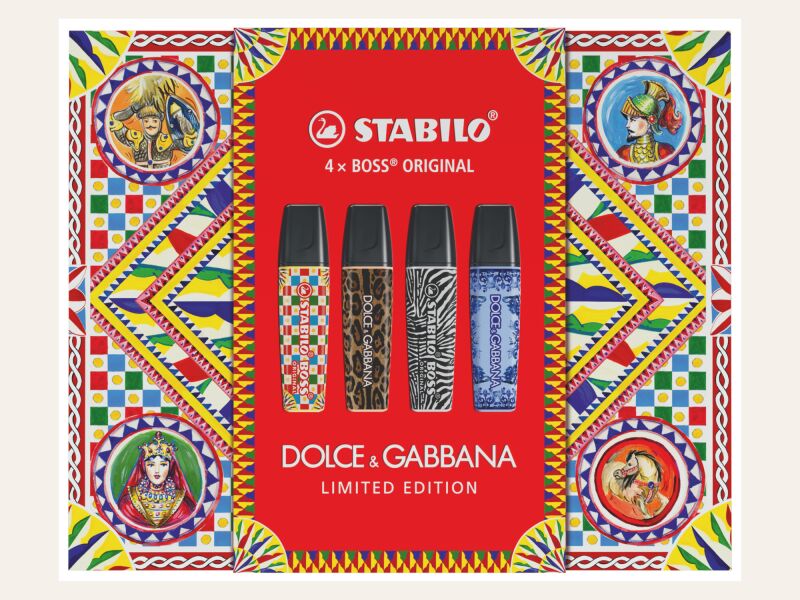 Introbild zu Artikel Dolce&Gabbana x STABILO