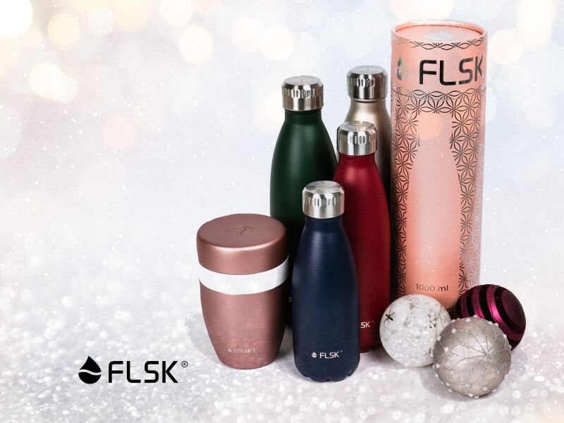 Introbild zu Artikel FLSK - Die perfekte Trinkflasche – ein ganz persönliches Geschenk.