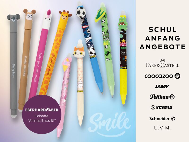 Introbild zu Artikel Angebote zum Schulstart 
