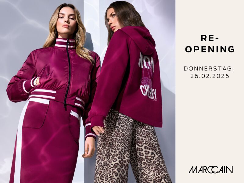 Introbild zu Artikel Marc Cain - neu inszeniert