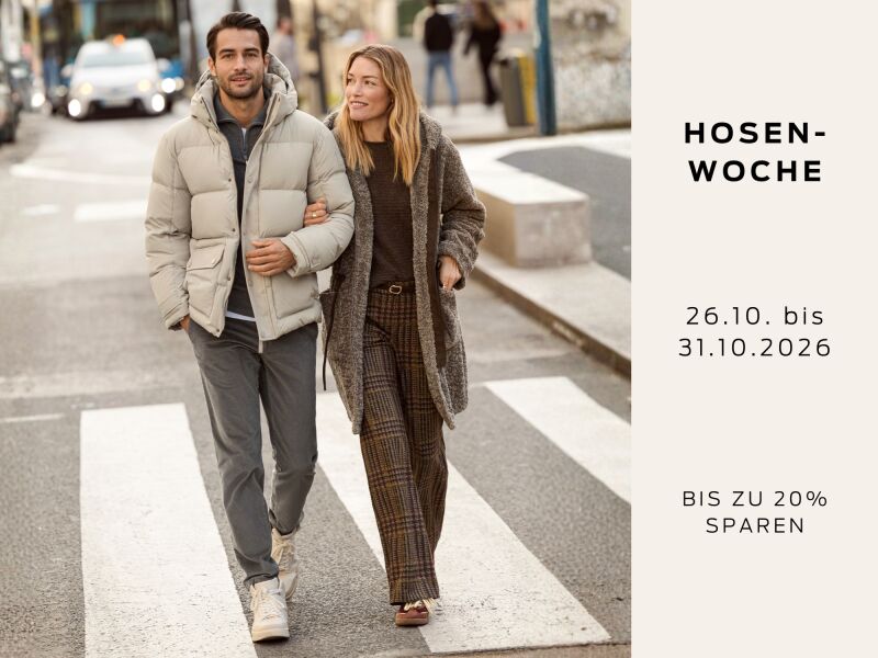 Introbild zu Artikel Ihre neue Lieblingshose finden Sie bei uns!