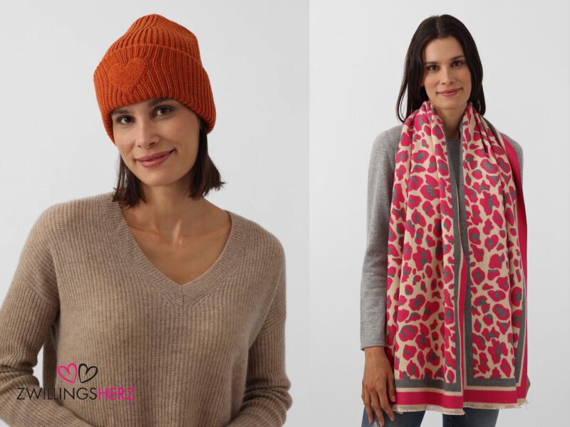 Introbild zu Artikel Zwillingsherz - Kuschelige Winter-Accessoires